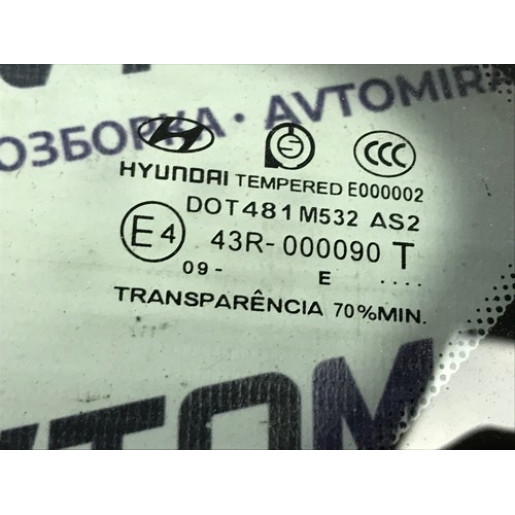 Скло заднє ліве глухе Hyundai i30 Wagon 2007-2012 878102L000